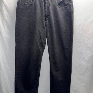 VINTAGE Calvin Klein Black Fraed Bottoms Style BMPL165 Made In Brazil